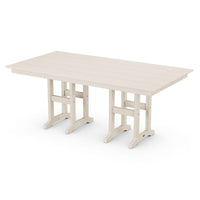 Thumbnail for POLYWOOD 37 X 72-Inch Farmhouse Dining Table - Sand