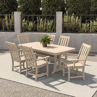Thumbnail for POLYWOOD Vineyard 7-Piece Dining Set - Sand