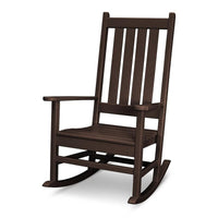 Thumbnail for POLYWOOD Vineyard Porch Rocking Chair in Mahogany