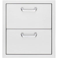 Thumbnail for Lynx Sedona 19-Inch Double Drawers - LUD519