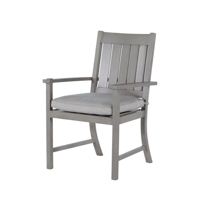 Summer Classics Club/Croquet Aluminum Arm Chair - Oyster