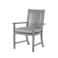 Thumbnail for Summer Classics Club/Croquet Aluminum Arm Chair - Oyster