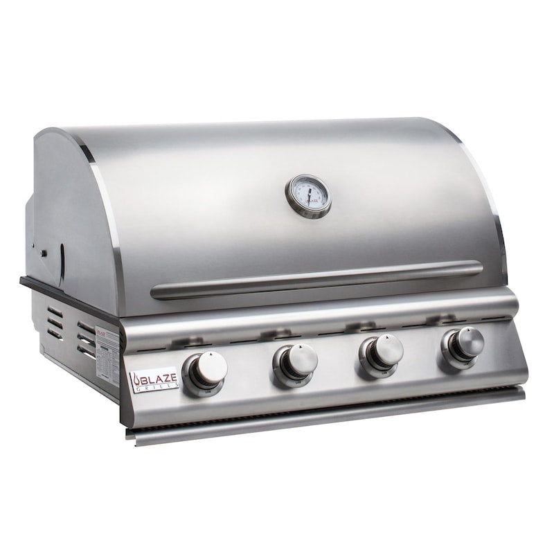 Blaze Prelude LBM 32-Inch 4-Burner Built-In Natural Gas Grill - BLZ-4LBM-NG