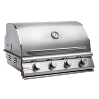 Thumbnail for Blaze Prelude LBM 32-Inch 4-Burner Built-In Natural Gas Grill - BLZ-4LBM-NG