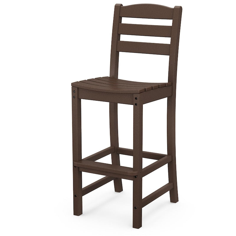 POLYWOOD La Casa Cafe Bar Side Chair - Mahogany