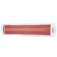 Thumbnail for Bromic Heating Tungsten Smart-Heat 44-Inch 4000W Dual Element 240V Electric Infrared Patio Heater - White - BH0420012