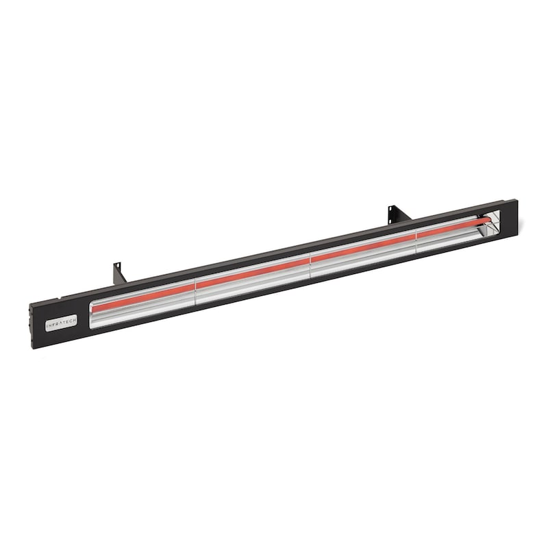 Infratech Slimline Series 63 1/2-Inch 4000W Single Element Electric Infrared Patio Heater - 277V - Matte Black - SL4027BL