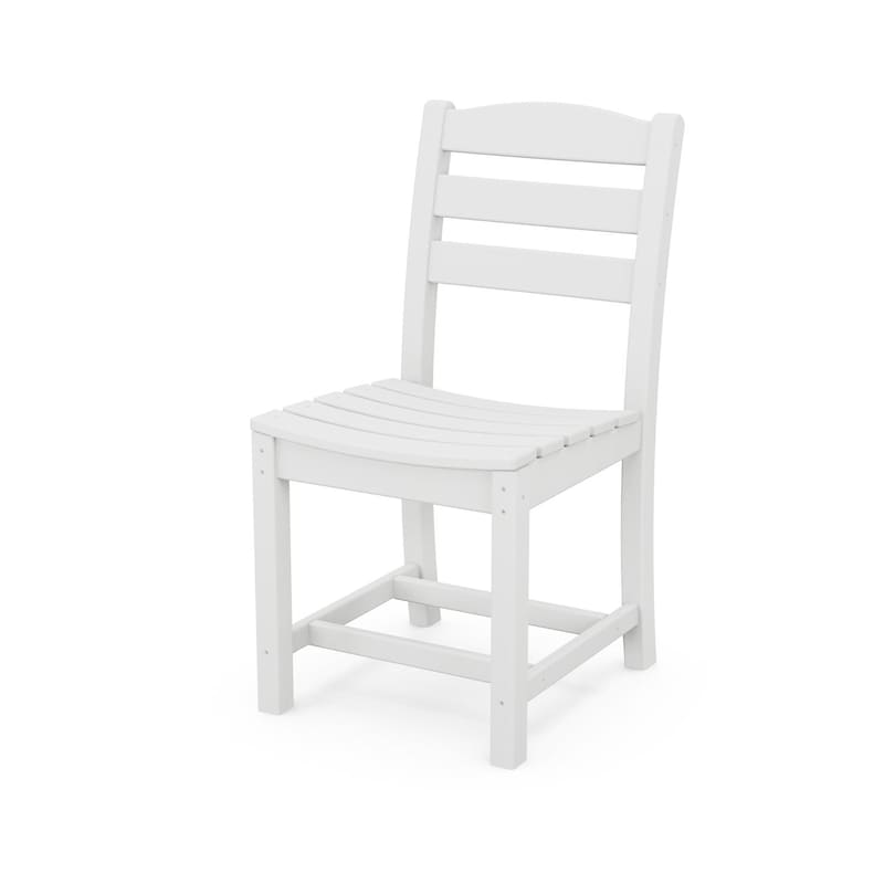 POLYWOOD La Casa Cafe Dining Side Chair - White