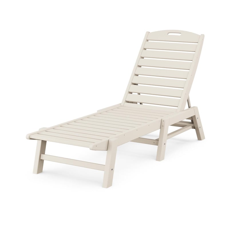 POLYWOOD Nautical Chaise - Sand