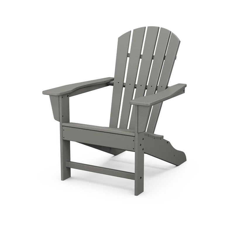 POLYWOOD Palm Coast Adirondack Chair - Slate Grey