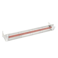 Thumbnail for Infratech WD-Series 61 1/4-Inch 6000W Dual Element Electric Infrared Patio Heater - 208V - White - WD6028WH