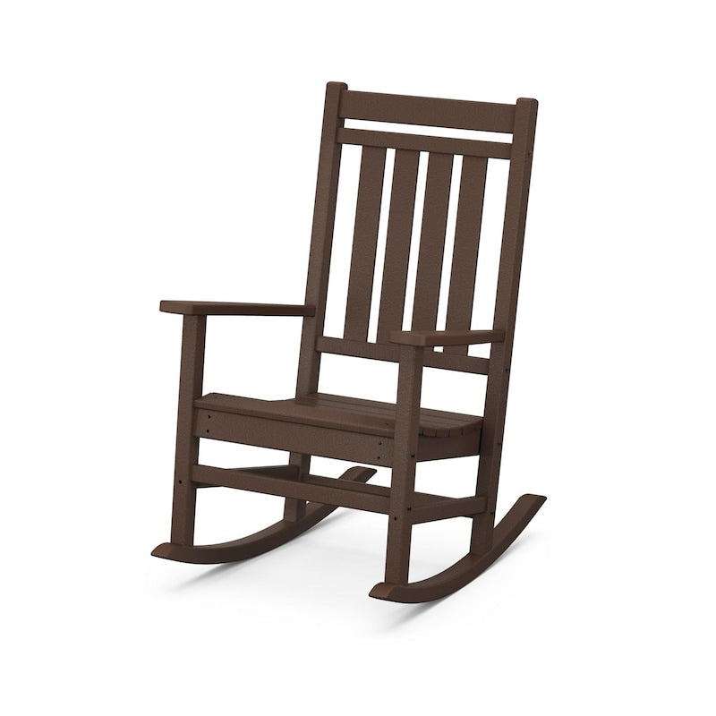 POLYWOOD Estate Rocking Chair - Mahogany