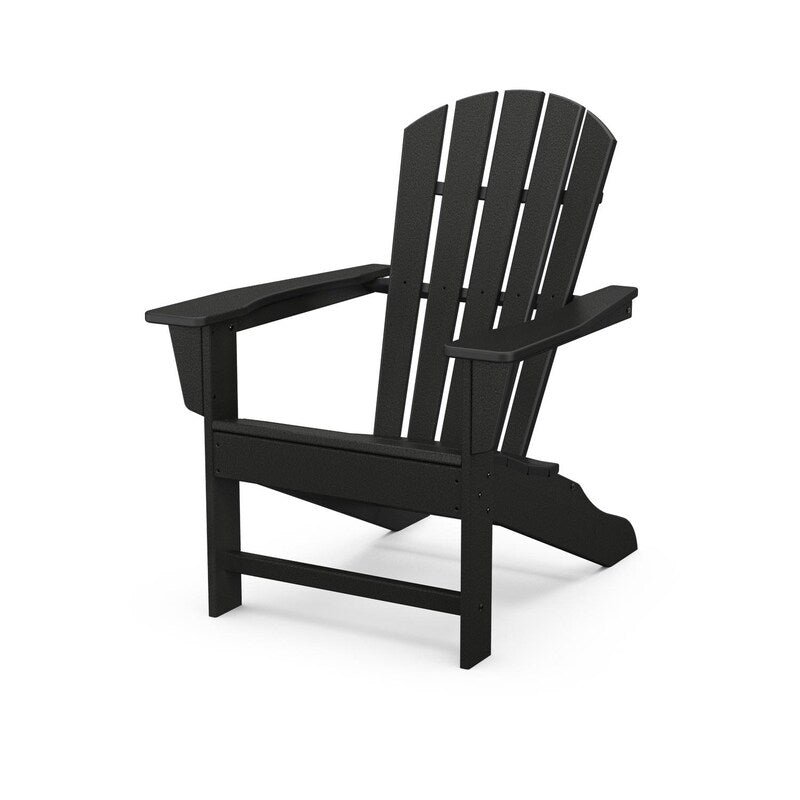 POLYWOOD Palm Coast Adirondack Chair - Black