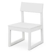 Thumbnail for POLYWOOD EDGE Dining Side Chair in White