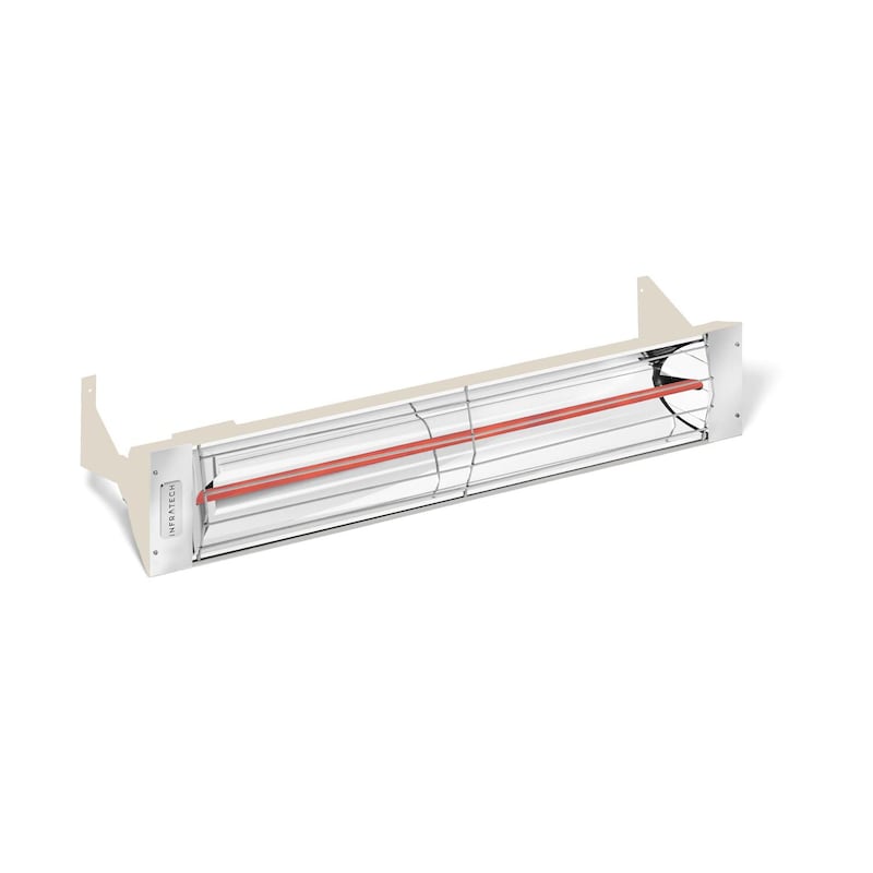 Infratech W-Series 33-Inch 1500W Single Element Electric Infrared Patio Heater - 120V - Almond - W1512AL