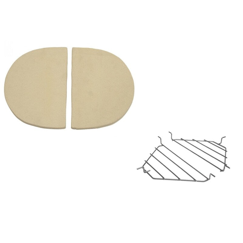 Primo Ceramic Heat Deflector Kit For Oval Large 300 Kamado