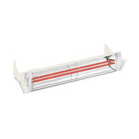 Thumbnail for Infratech WD-Series 39-Inch 5000W Dual Element Electric Infrared Patio Heater - 480V - Biscuit - WD5048BI