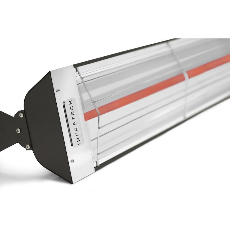 Infratech W-Series 39-Inch 2500W Single Element Electric Infrared Patio Heater - 240V - Black - W2524SS-BLK