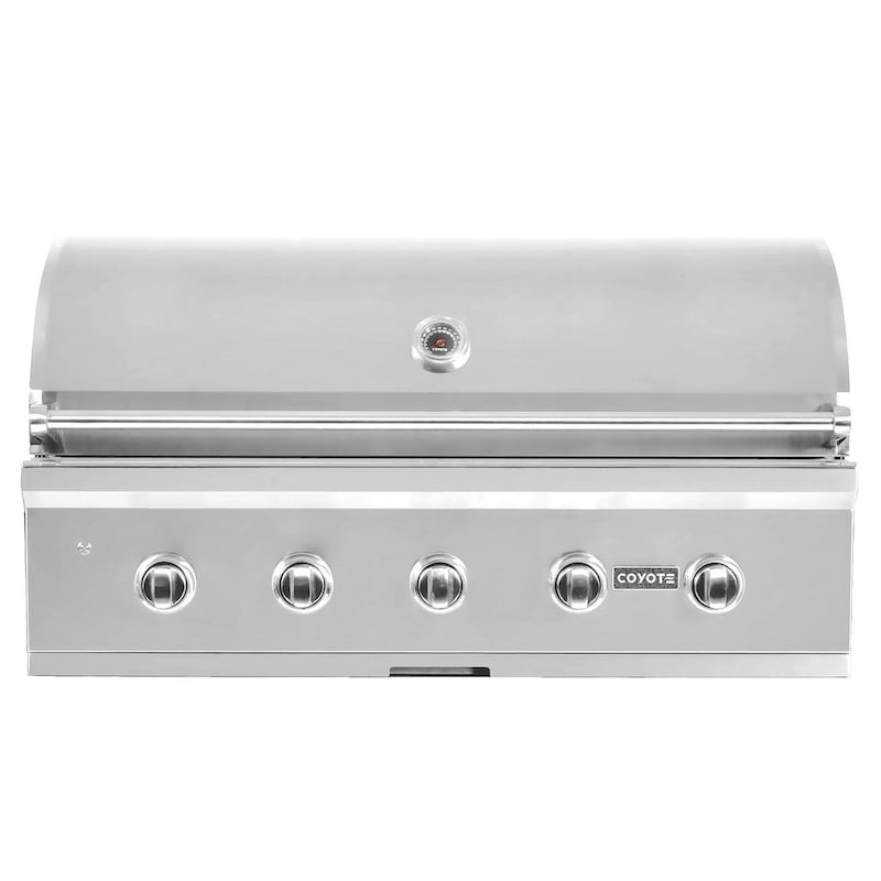 Coyote C-Series 42-Inch 5-Burner Built-In Natural Gas Grill - C2C42NG