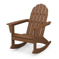 Thumbnail for POLYWOOD Vineyard Adirondack Rocking Chair in Teak