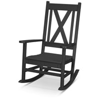 Thumbnail for POLYWOOD Braxton Porch Rocking Chair in Black