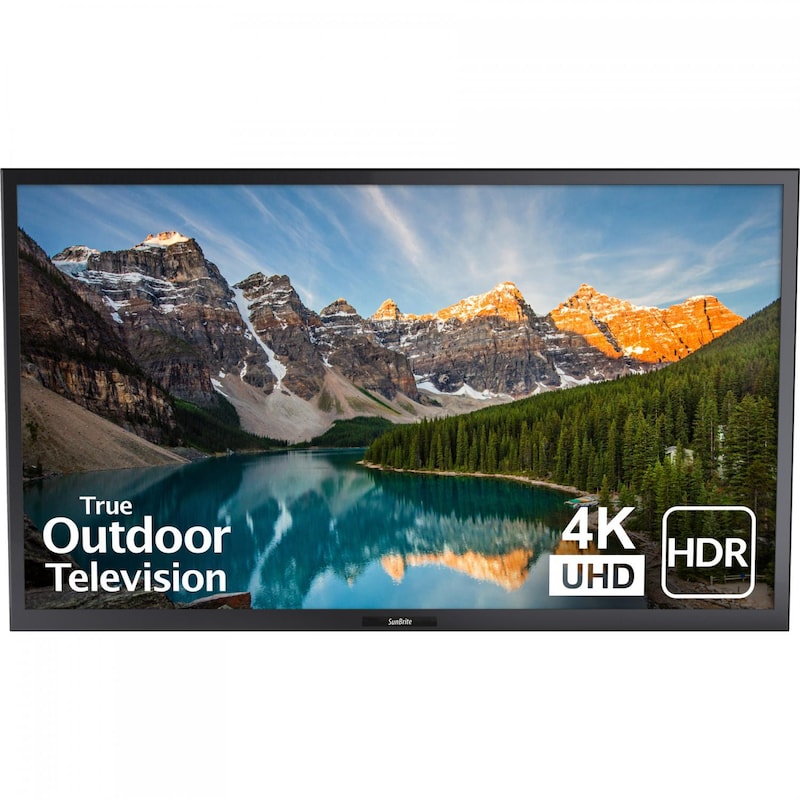 SunBriteTV Veranda Series 43 Inch 4K LED HDR Outdoor TV - Black - SB-V-43-4KHDR-BL