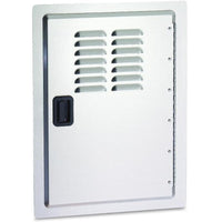 Thumbnail for Fire Magic Legacy 14-Inch Stainless Louvered Single Access Door - Vertical - 23920-1-S