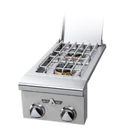 Thumbnail for Delta Heat Built-In Propane Gas Double Side Burner - DHSB2-CL