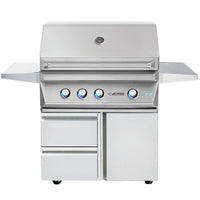 Thumbnail for Twin Eagles 36-Inch 3-Burner Propane Gas Grill with Sear Zone & Infrared Rotisserie Burner On Deluxe Cart