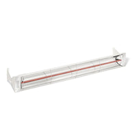 Thumbnail for Infratech W-Series 61 1/4-Inch 4000W Single Element Electric Infrared Patio Heater - 208V - White - W4028WH