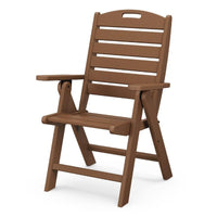 Thumbnail for POLYWOOD Nautical Highback Chair in Teak