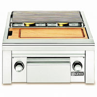 Thumbnail for Lynx Professional Built-In Propane Gas Double Side Burner with Prep Center - LSB2PC-1-LP