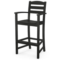 Thumbnail for POLYWOOD La Casa Cafe Bar Arm Chair - Black