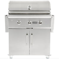 Thumbnail for Coyote C-Series 34-Inch 3-Burner Freestanding Propane Gas Grill - C2C34LP  C1C34CT