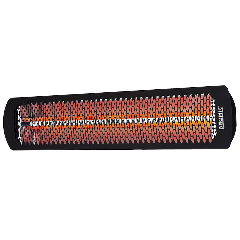 Bromic Heating Tungsten Smart-Heat 44-Inch 4000W Dual Element 208V Electric Infrared Patio Heater - Black - BH0420034