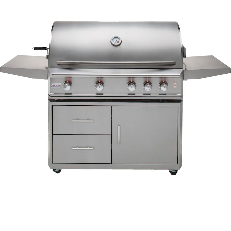 Blaze Professional LUX 44-Inch 4-Burner Natural Gas Grill w/ Rear Infrared Burner