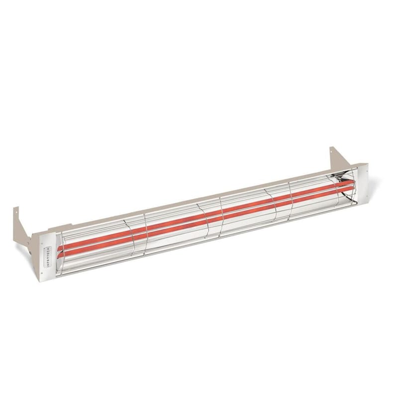 Infratech WD-Series 61 1/4-Inch 6000W Dual Element Electric Infrared Patio Heater - 208V - Beige - WD6028BE