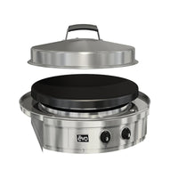 Thumbnail for Evo Affinity 25G Built-In Flattop Propane Gas Grill - 10-0095-LP