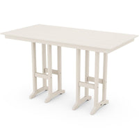 Thumbnail for POLYWOOD Lakeside 37 X 72-Inch Farmhouse Bar Table - Sand