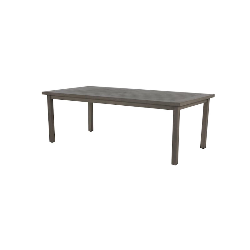 Summer Classics Club Aluminum Rectangular Dining Table - Oyster