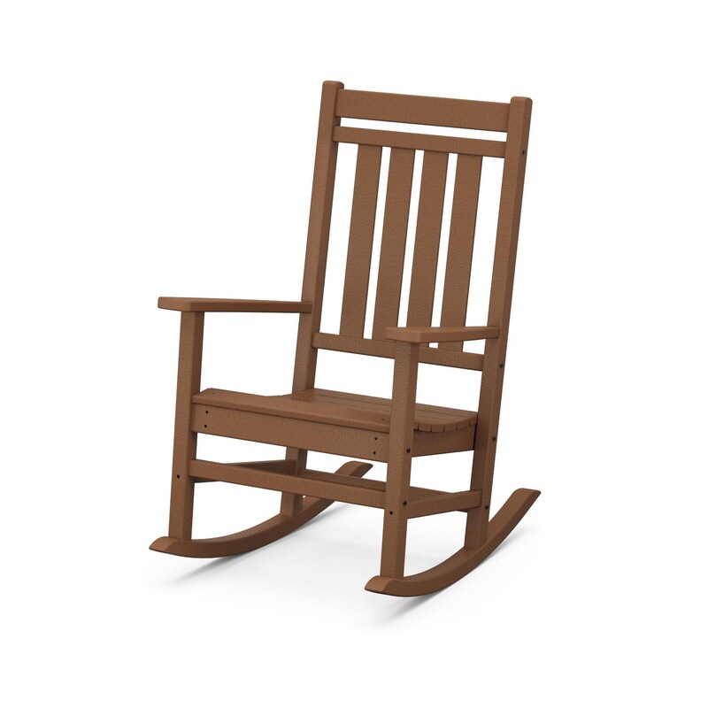 POLYWOOD Estate Rocking Chair - Teak