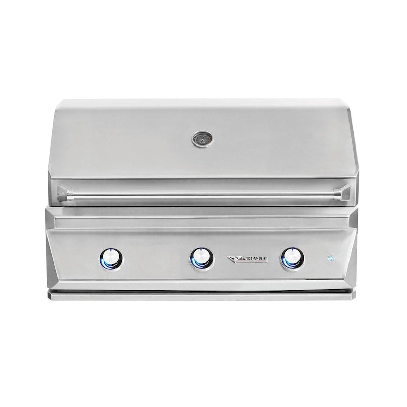 Twin Eagles 42-Inch 3-Burner Built-In Propane Gas Grill - TEBQ42G-CL