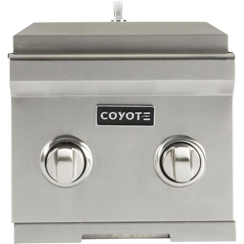 Coyote Built-In Natural Gas Double Side Burner - C1DBNG