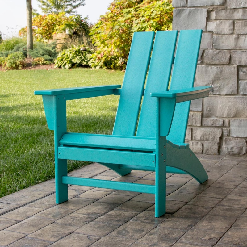 POLYWOOD Modern Adirondack Chair - Aruba