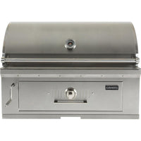 Thumbnail for Coyote 36-Inch Built-In Stainless Steel Charcoal Grill - C1CH36