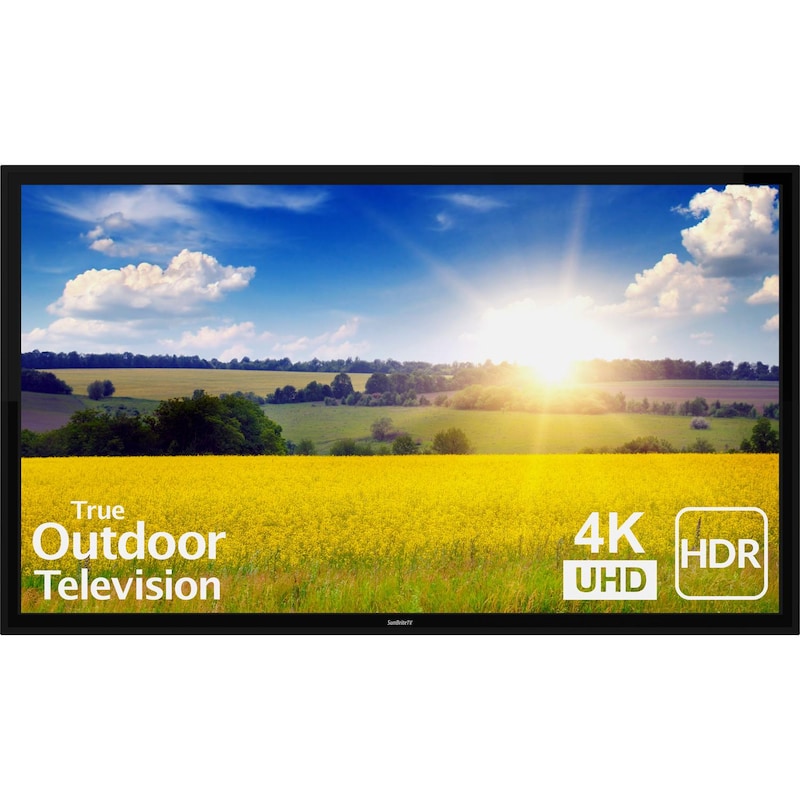 SunBriteTV Pro 2 Series 55-Inch LED HDR 4K Outdoor TV - Full Sun - Black - SB-P2-55-4K-BL