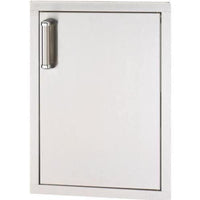 Thumbnail for Fire Magic Premium Flush 17-Inch Right-Hinged Single Access Door - Vertical With Soft Close - 53924SC-R