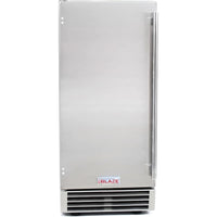 Thumbnail for Blaze 50 Lb. 15-Inch Outdoor Rated Ice Maker With Gravity Drain - BLZ-ICEMKR-50GR