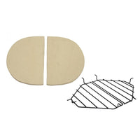 Thumbnail for Primo Ceramic Heat Deflector Kit For Oval Junior 200 Kamado