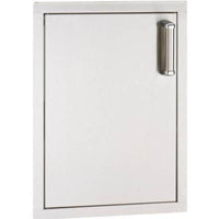 Thumbnail for Fire Magic Premium Flush 17-Inch Left-Hinged Single Access Door - Vertical With Soft Close - 53924SC-L